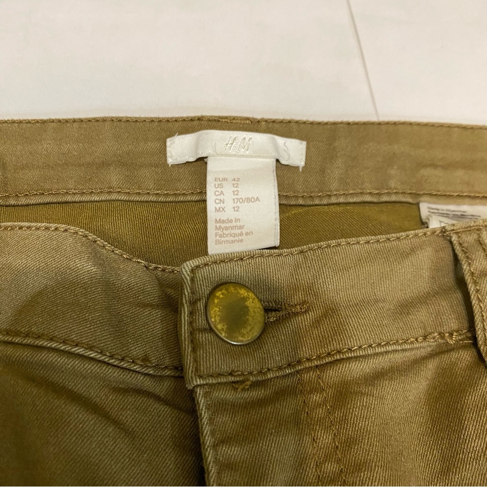 ❤️Rust Colored Slim Fit Pants - Picture 5 of 11